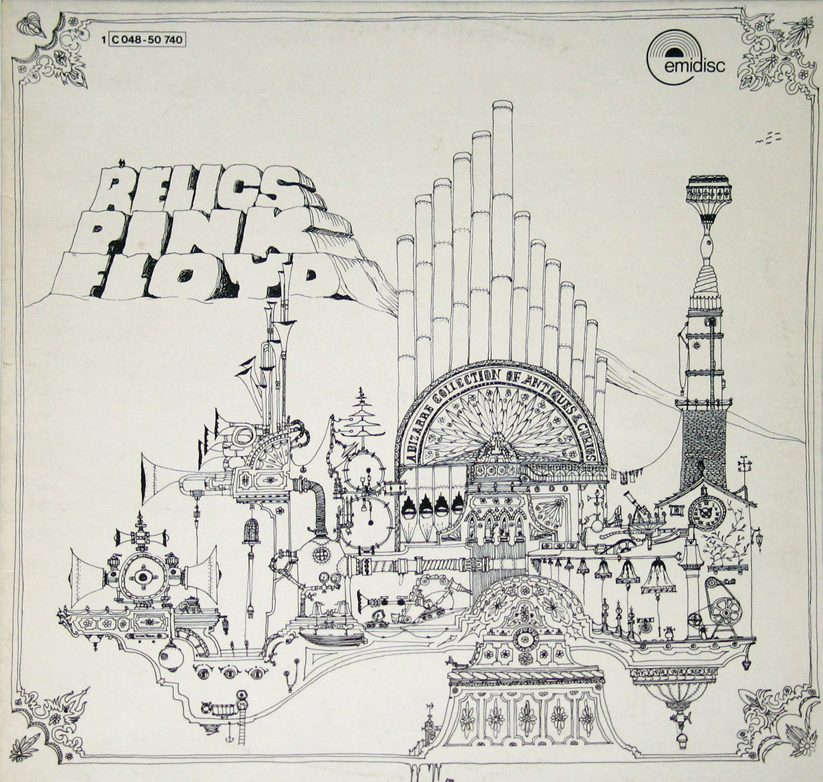 High Resolution Photo #1 PINK FLOYD Relics DE1 